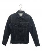 MADISON BLUEマディソンブルー）の古着「Denim Tight Jacket」｜ネイビー