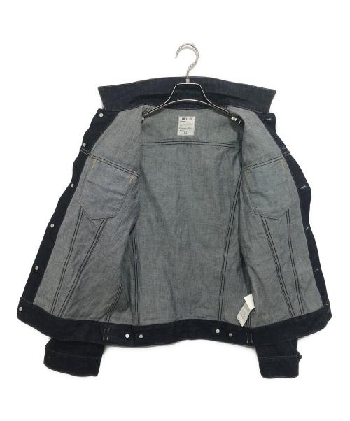 MADISON BLUE（マディソンブルー）MADISON BLUE (マディソンブルー) Denim Tight Jacket ネイビー サイズ:０２の古着・服飾アイテム