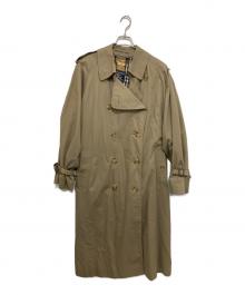 Burberry's（バーバリーズ）の古着「BURBERRY バーバリー リストアード・トレンチコート ユニセックス 100着限定」｜ベージュ