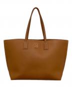BURBERRYバーバリー）の古着「TBレザートートバッグ」｜ベージュ