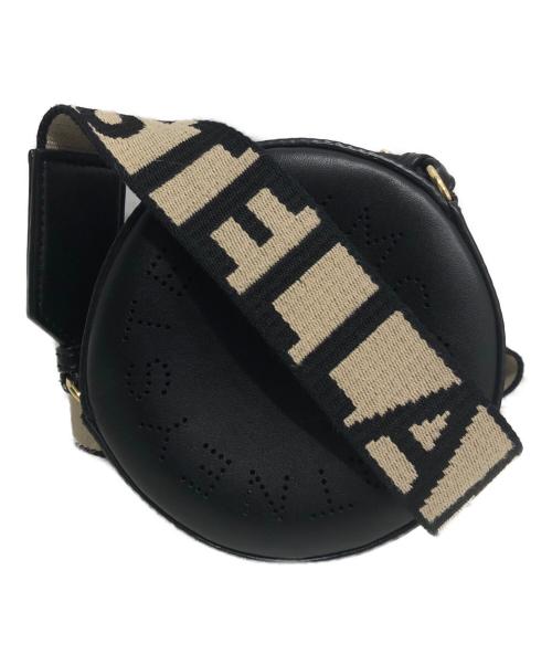 STELLA McCARTNEY（ステラマッカートニー）STELLA McCARTNEY (ステラマッカートニー) パンチングロゴミニショルダーバッグ ブラックの古着・服飾アイテム