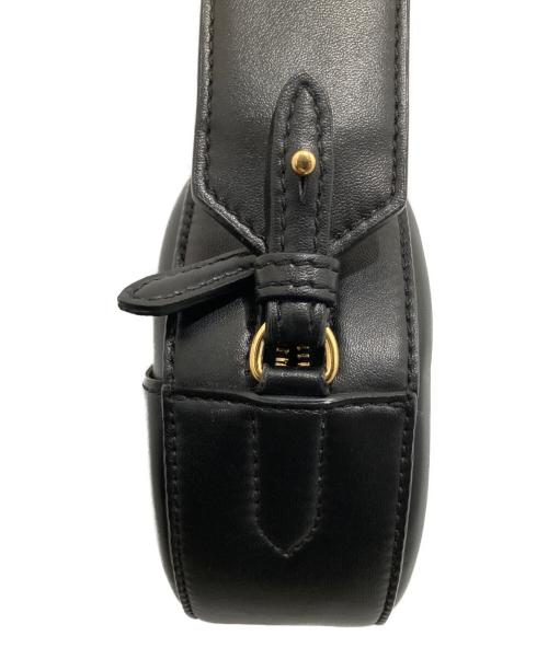 STELLA McCARTNEY（ステラマッカートニー）STELLA McCARTNEY (ステラマッカートニー) パンチングロゴミニショルダーバッグ ブラックの古着・服飾アイテム