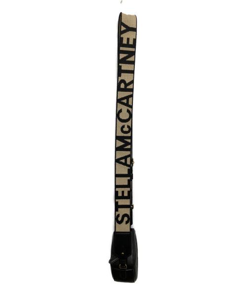 STELLA McCARTNEY（ステラマッカートニー）STELLA McCARTNEY (ステラマッカートニー) パンチングロゴミニショルダーバッグ ブラックの古着・服飾アイテム