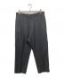 STUDIO NICHOLSON（スタジオ ニコルソン）の古着「ALIAN WOOL MENS DOUBLE PLEAT TAPERED PANT　アランウールメンズダブルプレートテーパードパンツ　SN-405」｜グレー