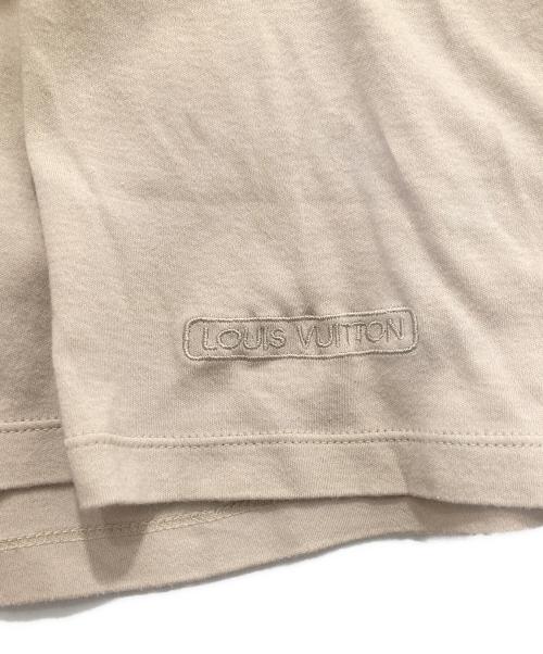LOUIS VUITTON（ルイ ヴィトン）LOUIS VUITTON (ルイ ヴィトン) L/S カットソー　ロングスリーブ　RW061M MIJR02JAK ベージュ サイズ:Lの古着・服飾アイテム