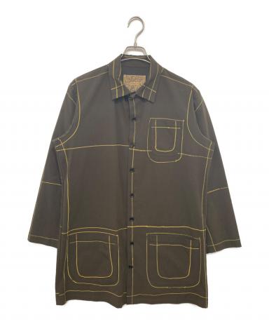 中古・古着通販】NEMETH (ネメス) ステッチプリントロングシャツ