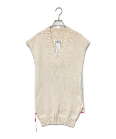 中古・古着通販】Maison Margiela (メゾンマルジェラ) Vネックニット
