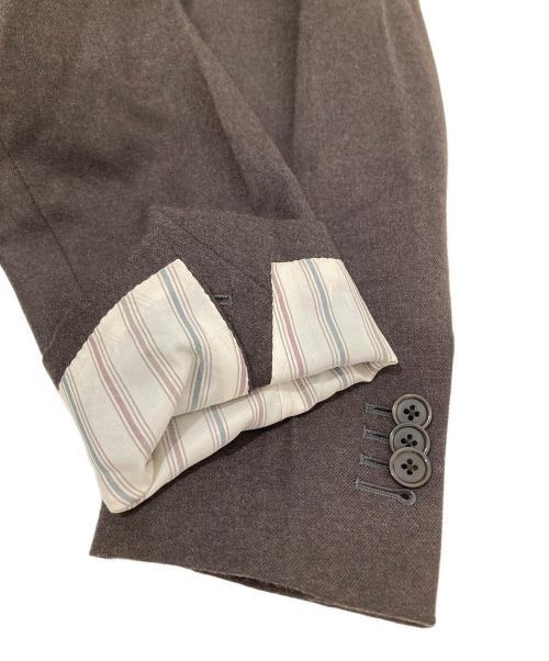 LARDINI（ラルディーニ）LARDINI (ラルディーニ) 段返りウール3Bジャケット JN0801AQ ブラウン サイズ:44の古着・服飾アイテム