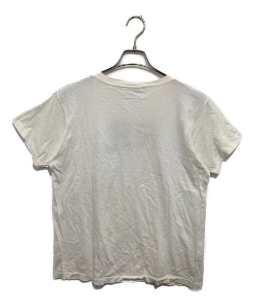 RRL（ダブルアールエル）RRL (ダブルアールエル) ロゴプリントTシャツ ホワイト サイズ:Mの古着・服飾アイテム