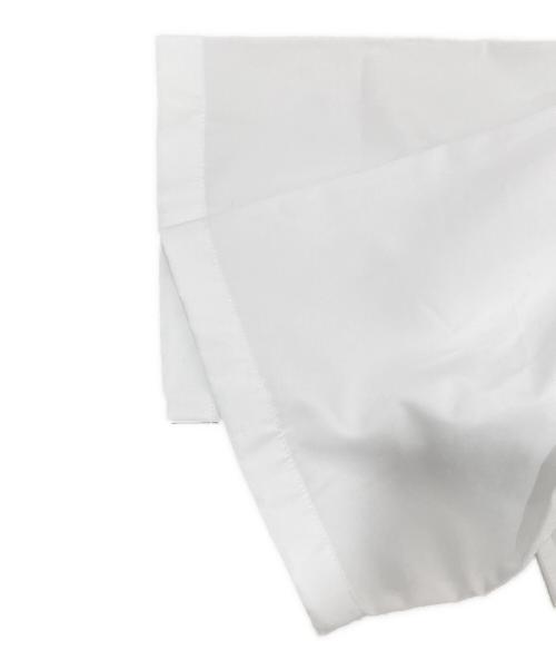 OFFWHITE（オフホワイト）OFFWHITE (オフホワイト) SPRAY ARROW POPL BOWLING SHIRT　スプレーアローボーリングシャツ　OMGS25-RTW0349 ホワイト サイズ:46の古着・服飾アイテム