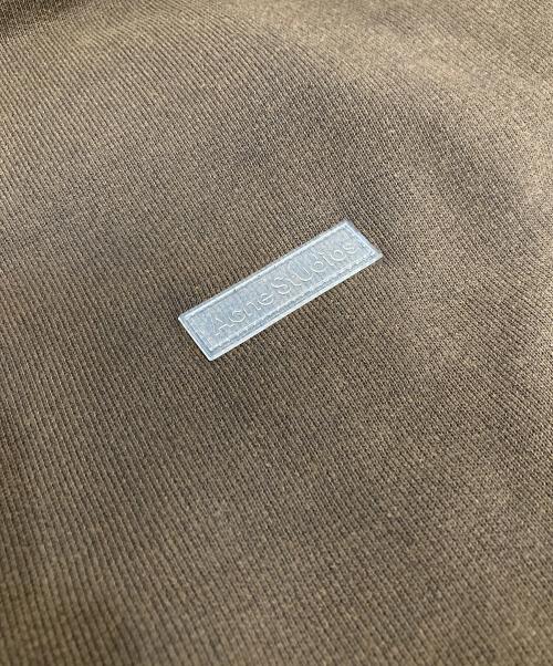 Acne studios（アクネ ストゥディオズ）Acne studios (アクネ ストゥディオズ) フーデッドスウェット FN-UX-SWEA000019 ブラウン サイズ:Mの古着・服飾アイテム