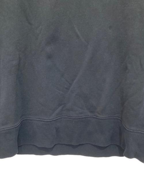 maison kitsune（メゾンキツネ）maison kitsune (メゾンキツネ) hoodie oversized　フーディーオーバーサイズ　LM00705KM0001 ブラック サイズ:Lの古着・服飾アイテム