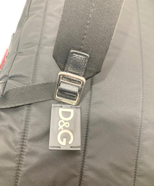 DOLCE & GABBANA（ドルチェ＆ガッバーナ）DOLCE & GABBANA (ドルチェ＆ガッバーナ) リュック ブラックの古着・服飾アイテム