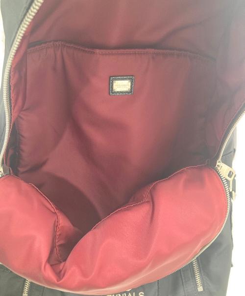 DOLCE & GABBANA（ドルチェ＆ガッバーナ）DOLCE & GABBANA (ドルチェ＆ガッバーナ) リュック ブラックの古着・服飾アイテム