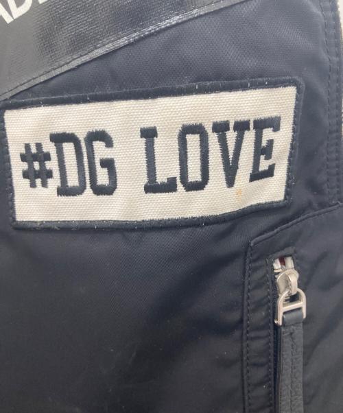 DOLCE & GABBANA（ドルチェ＆ガッバーナ）DOLCE & GABBANA (ドルチェ＆ガッバーナ) リュック ブラックの古着・服飾アイテム