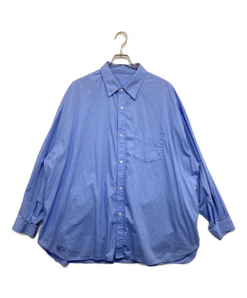 FreshService（フレッシュサービス）FreshService (フレッシュサービス) CORPORATE UNIFORM L/S SHIRT ブルー サイズ:Lの古着・服飾アイテム