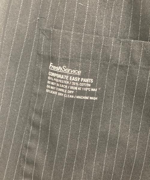 FreshService（フレッシュサービス）FreshService (フレッシュサービス) CORPORATE EASY PANTS　コーポレートイージーパンツ　FSC241-40083B ブラック サイズ:ONEの古着・服飾アイテム