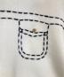 中古・古着 sheller (シェリエ) half sleeve stitch knit tops　ハーフスリーブステッチニットトップス アイボリー サイズ:FREE：13000円