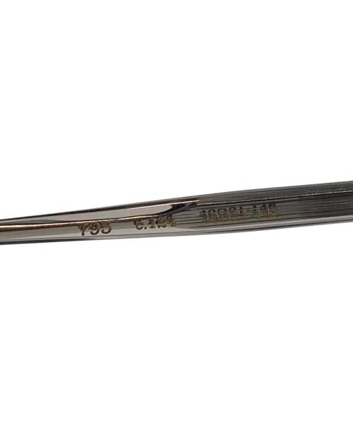 EYEVAN7285（アイバン）EYEVAN7285 (アイバン) 795 ナロー オーバル サングラス / セルフレーム  c124 サイズ:49/21-145の古着・服飾アイテム