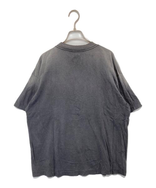 SAINT MICHAEL（セントマイケル）SAINT MICHAEL (セントマイケル) SS TEE SAINT ALPHA　ショートスリーブティー セントアルファ　SM-HR1-0000-012 ブラック サイズ:Lの古着・服飾アイテム