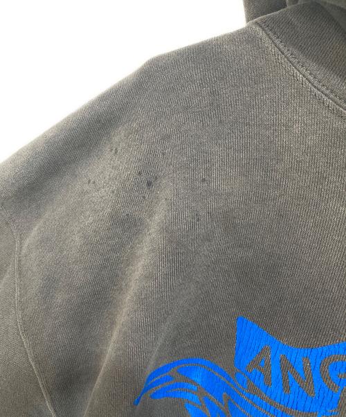 SAINT MICHAEL（セントマイケル）SAINT MICHAEL (セントマイケル) ANGEL HOODIE/BLACK　エンジェルフーディー　SM-HR1-0000-052 グレー サイズ:Mの古着・服飾アイテム