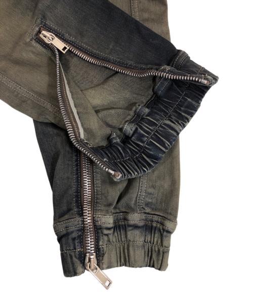 RICK OWENS（リックオウエンス）RICK OWENS (リックオウエンス) BAUHAUS CARGO PANTS デニム バウハウス カーゴパンツ RU02E1377-SDKDEG インディゴ サイズ:48の古着・服飾アイテム