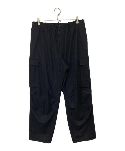 Y-3（ワイスリー）Y-3 (ワイスリー) CLASSIC FLANNEL CARGO PANTS　クラシックフランネルカーゴパンツ　hb3391 ブラック サイズ:Lの古着・服飾アイテム