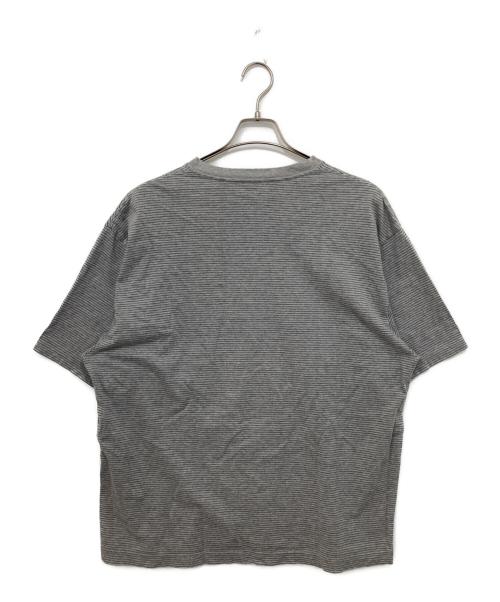 The Ennoy Professional（ザ エンノイ プロフェッショナル）The Ennoy Professional (ザ エンノイ プロフェッショナル) Border Tee　ボーダーティー　SS22BRENCT05AM グレー サイズ:Lの古着・服飾アイテム