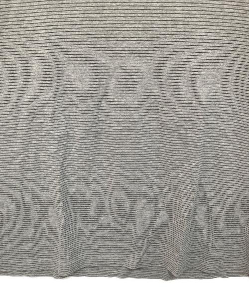 The Ennoy Professional（ザ エンノイ プロフェッショナル）The Ennoy Professional (ザ エンノイ プロフェッショナル) Border Tee　ボーダーティー　SS22BRENCT05AM グレー サイズ:Lの古着・服飾アイテム