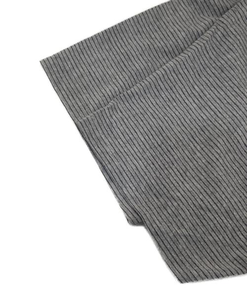 The Ennoy Professional（ザ エンノイ プロフェッショナル）The Ennoy Professional (ザ エンノイ プロフェッショナル) Border Tee　ボーダーティー　SS22BRENCT05AM グレー サイズ:Lの古着・服飾アイテム
