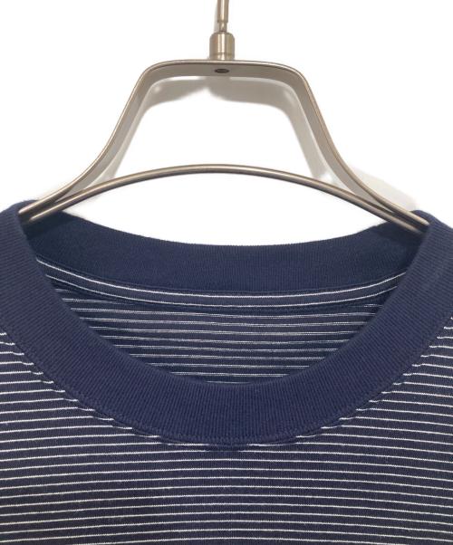 The Ennoy Professional（ザ エンノイ プロフェッショナル）The Ennoy Professional (ザ エンノイ プロフェッショナル) Border T-Shirt　ボーダーTシャツ　SS23BRENCT05AM ネイビー サイズ:Lの古着・服飾アイテム