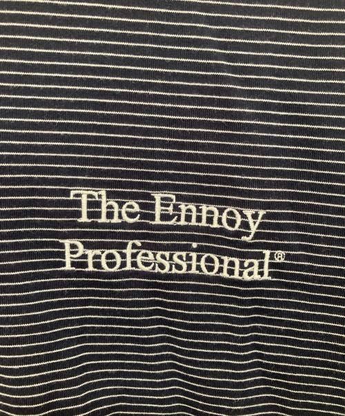 The Ennoy Professional（ザ エンノイ プロフェッショナル）The Ennoy Professional (ザ エンノイ プロフェッショナル) Border T-Shirt　ボーダーTシャツ　SS23BRENCT05AM ネイビー サイズ:Lの古着・服飾アイテム