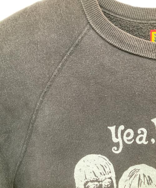 HUMAN MADE（ヒューマンメイド）HUMAN MADE (ヒューマンメイド) THE BEATLES (ビートルズ) BEATLES TSURIAMI SWEATSHIRT ビートルズ ツリアミ スウェットシャツ グレー サイズ:Lの古着・服飾アイテム