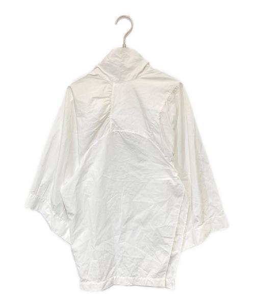 Maison Margiela（メゾンマルジェラ）Maison Margiela (メゾンマルジェラ) ボウタイブラウス　S29NC0392 ホワイト サイズ:40の古着・服飾アイテム
