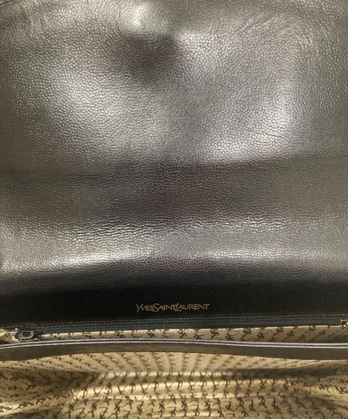 Yves Saint Laurent（イヴサンローラン）Yves Saint Laurent (イヴサンローラン) ショルダーバッグ ブラックの古着・服飾アイテム