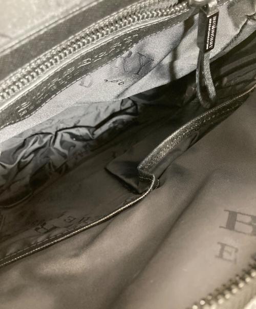 BURBERRY（バーバリー）BURBERRY (バーバリー) ショルダーバッグ　	FP5954 ワインレッドの古着・服飾アイテム