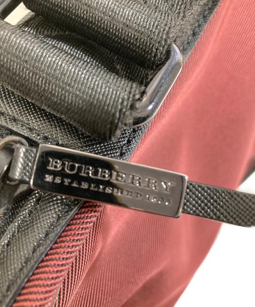 BURBERRY（バーバリー）BURBERRY (バーバリー) ショルダーバッグ　	FP5954 ワインレッドの古着・服飾アイテム