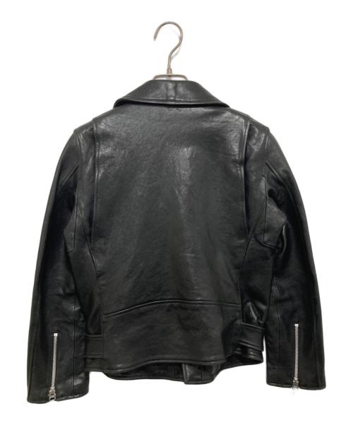 beautiful people（ビューティフルピープル）beautiful people (ビューティフルピープル) UNITED ARROWS (ユナイテッドアローズ) 別注ダブルライダースジャケット 1672402401 ブラック サイズ:140の古着・服飾アイテム