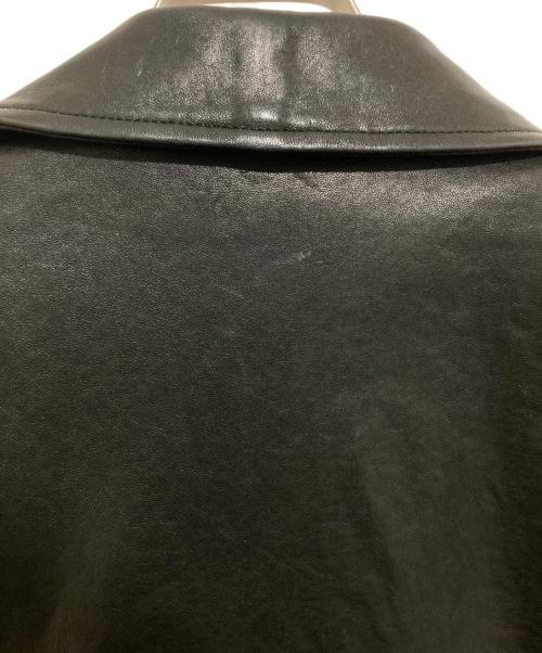 beautiful people（ビューティフルピープル）beautiful people (ビューティフルピープル) UNITED ARROWS (ユナイテッドアローズ) 別注ダブルライダースジャケット 1672402401 ブラック サイズ:140の古着・服飾アイテム