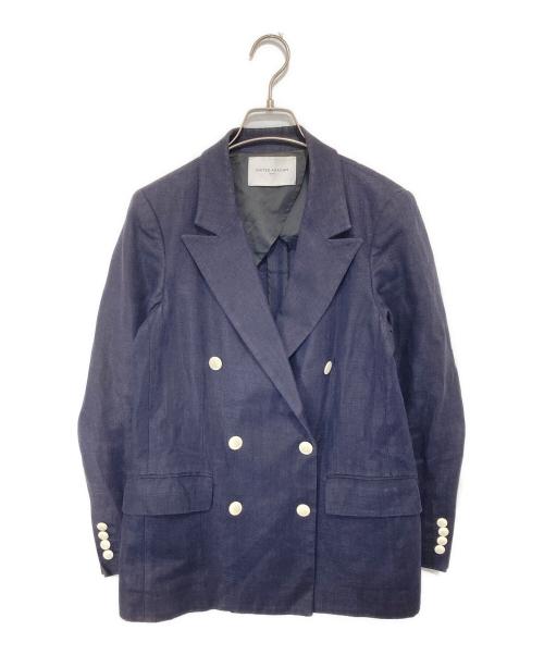UNITED ARROWS（ユナイテッドアローズ）UNITED ARROWS (ユナイテッドアローズ) リネンテーラードジャケット　1522-144-2724 ネイビー サイズ:36の古着・服飾アイテム