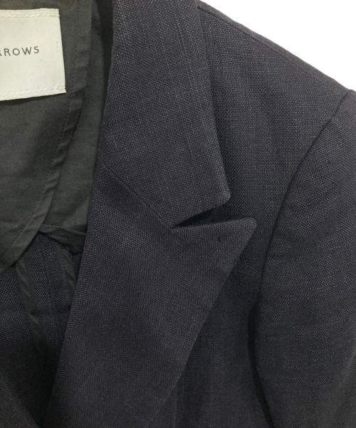 UNITED ARROWS（ユナイテッドアローズ）UNITED ARROWS (ユナイテッドアローズ) リネンテーラードジャケット　1522-144-2724 ネイビー サイズ:36の古着・服飾アイテム
