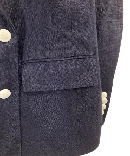 UNITED ARROWS（ユナイテッドアローズ）UNITED ARROWS (ユナイテッドアローズ) リネンテーラードジャケット　1522-144-2724 ネイビー サイズ:36の古着・服飾アイテム