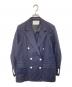 UNITED ARROWS（ユナイテッドアローズ）の古着「リネンテーラードジャケット　1522-144-2724」｜ネイビー