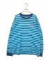 HUMAN MADE（ヒューマンメイド）の古着「STRIPED L/S T-SHIRT　ストライプロングスリーブティーシャツ」｜スカイブルー