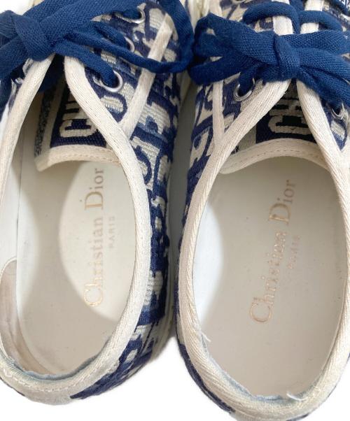 Christian Dior（クリスチャン ディオール）Christian Dior (クリスチャン ディオール) Ｗalk‘n‘Diorスニーカー　ウォーキンディオール　LS072036 ネイビー サイズ:36の古着・服飾アイテム