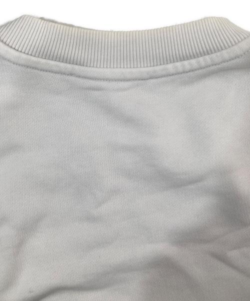 VERSACE JEANS COUTURE（ヴェルサーチ ジーンズクチュール）VERSACE JEANS COUTURE (ヴェルサーチ ジーンズクチュール) ロゴスウェット　B7GWA7TT-30318 ホワイト サイズ:XSの古着・服飾アイテム