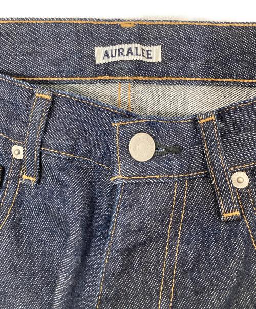 AURALEE（オーラリー）AURALEE (オーラリー) HARD TWIST DENIM WIDE PANTS　ハードツイステッドデニムワイドパンツ　A00P03DM インディゴ サイズ:30の古着・服飾アイテム