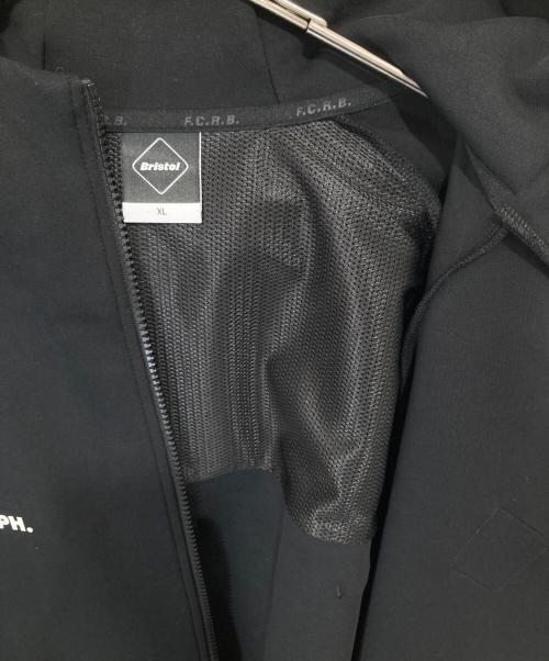 F.C.Real Bristol（エフシーレアルブリストル）F.C.Real Bristol (エフシーレアルブリストル) TECH SWEAT VENTILATION HOODIE　テックスウェットベンチレーションフーディー　FCRB-260015 ブラック サイズ:XLの古着・服飾アイテム