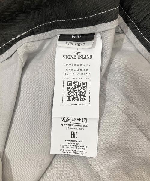 STONE ISLAND（ストーンアイランド）STONE ISLAND (ストーンアイランド) ガーメントダイ ロゴ刺繍パッチ　K1S153100304 S0004ツ ライトグレー サイズ:W32の古着・服飾アイテム