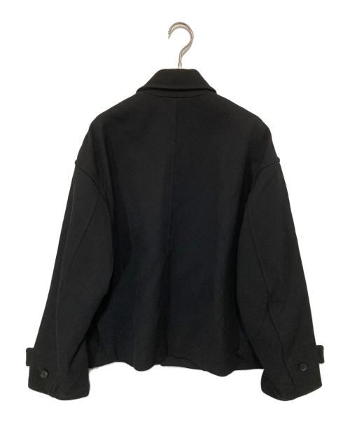 AURALEE（オーラリー）AURALEE (オーラリー) DOUBLE CLOTH HARD TWIST CARSEY BLOUSON ダブルクロスハードツイストケイシーブルゾン ブラック サイズ:3の古着・服飾アイテム